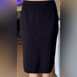 Vintage Black Knit Midi Skirt S Spencer Jeremy